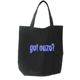 Rhinestone Got Ouzo? Tote Bag