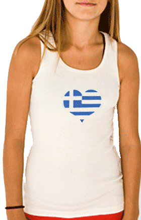 Girl's Greek Heart